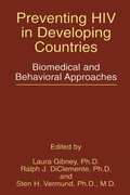 Cover: Preventing HIV in Developing Countries - Springer