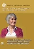 Cover: Emotion-Focused Therapy in Practice - American Psychological Association