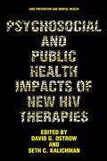 Cover: Psychosocial and Public Health Impacts of New HIV Therapies - Kluwer Academic / Plenum Publishers
