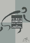 Cover: Primate Locomotion - Springer