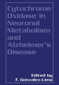 Cover: Cytochrome Oxidase in Neuronal Metabolism and Alzheimer's Disease - Springer