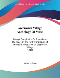 Abbildung von: Greenwich Village Anthology Of Verse - Kessinger Publishing