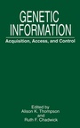 Cover: Genetic Information - Plenum Publishing Co.,N.Y.