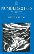 Cover: Numbers 21-36 - Yale University Press