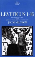 Cover: Leviticus 1-16 - Yale University Press