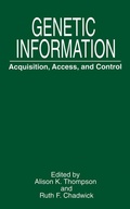 Cover: Genetic Information - Springer
