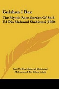 Enlarge image Cover: Gulshan I Raz - Kessinger Publishing