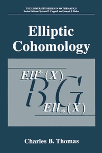 Abbildung von: Elliptic Cohomology - Plenum Publishing Co.,N.Y.