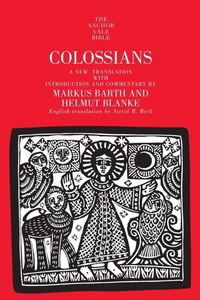 Enlarge image Cover: Colossians - Yale University Press
