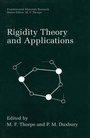 Cover: Rigidity Theory and Applications - Springer
