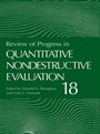 Cover: Review of Progress in Quantitative Nondestructive Evaluation - Springer