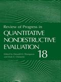 Cover: Review of Progress in Quantitative Nondestructive Evaluation - Springer