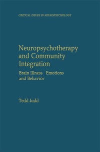Enlarge image Cover: Neuropsychotherapy and Community Integration - Kluwer Academic/Plenum Publishers