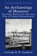 Cover: An Archaeology of Manners - Springer