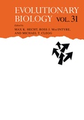 Cover: Evolutionary Biology - Springer