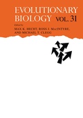 Cover: Evolutionary Biology - Springer