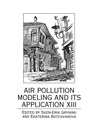 Cover: Air Pollution Modeling and Its Application XIII - Kluwer Academic/Plenum Publishers