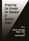 Cover: Preparing the Ground for Renewal of Nuclear Power - Springer