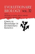 Cover: Evolutionary Biology - Springer