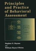 Cover: Principles and Practice of Behavioral Assessment - Springer