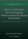 Cover: Basic Concepts for Managing Telecommunications Networks - Kluwer Academic/Plenum Publishers