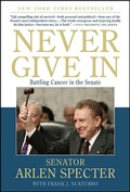 Cover: Never Give In - Thomas Dunne Books