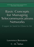 Cover: Basic Concepts for Managing Telecommunications Networks - Kluwer Academic / Plenum Publishers