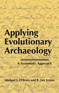 Enlarge image Cover: Applying Evolutionary Archaeology - Springer