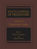 Cover: Encyclopedia of Prehistory - Springer