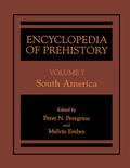 Cover: Encyclopedia of Prehistory - Springer