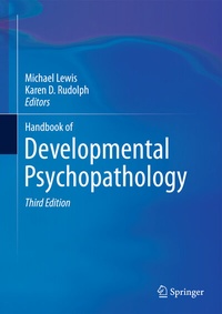 Enlarge image Cover: Handbook of Developmental Psychopathology - Springer