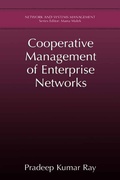 Cover: Cooperative Management of Enterprise Networks - Kluwer Academic / Plenum Publishers