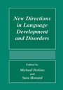 Cover: New Directions In Language Development And Disorders - Springer