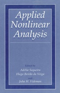 Cover: Applied Nonlinear Analysis - Springer
