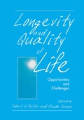 Cover: Longevity and Quality of Life - Plenum Publishing Co.,N.Y.