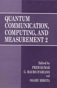 Enlarge image Cover: Quantum Communication, Computing, and Measurement 2 - Springer