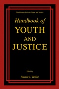 Cover: Handbook of Youth and Justice - Springer