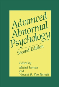 Bild vergrößern Bild: Advanced Abnormal Psychology - Springer