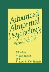 Bild vergrößern Bild: Advanced Abnormal Psychology - Springer
