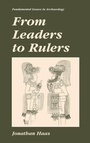 Cover: From Leaders to Rulers - Springer