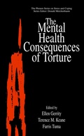 Cover: The Mental Health Consequences of Torture - Springer