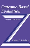 Cover: Outcome-Based Evaluation - Plenum Publishing Co.,N.Y.
