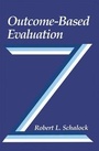 Cover: Outcome-based Evaluation - Kluwer Academic / Plenum Publishers
