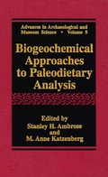 Cover: Biogeochemical Approaches to Paleodietary Analysis - Kluwer Academic / Plenum Publishers