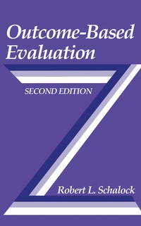 Enlarge image Cover: Outcome-Based Evaluation - Springer