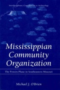 Cover: Mississippian Community Organization - Kluwer Academic / Plenum Publishers