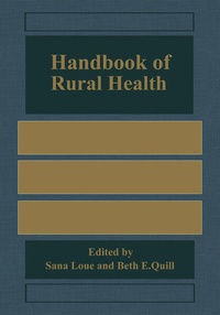 Enlarge image Cover: Handbook of Rural Health - Springer