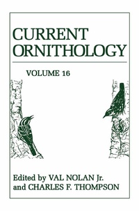 Enlarge image Cover: Current Ornithology - Springer