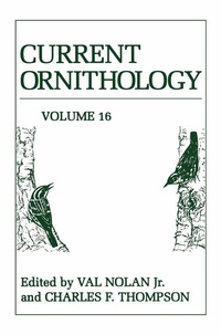 Enlarge image Cover: Current Ornithology - Springer