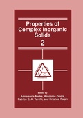Cover: Properties of Complex Inorganic Solids 2 - Springer